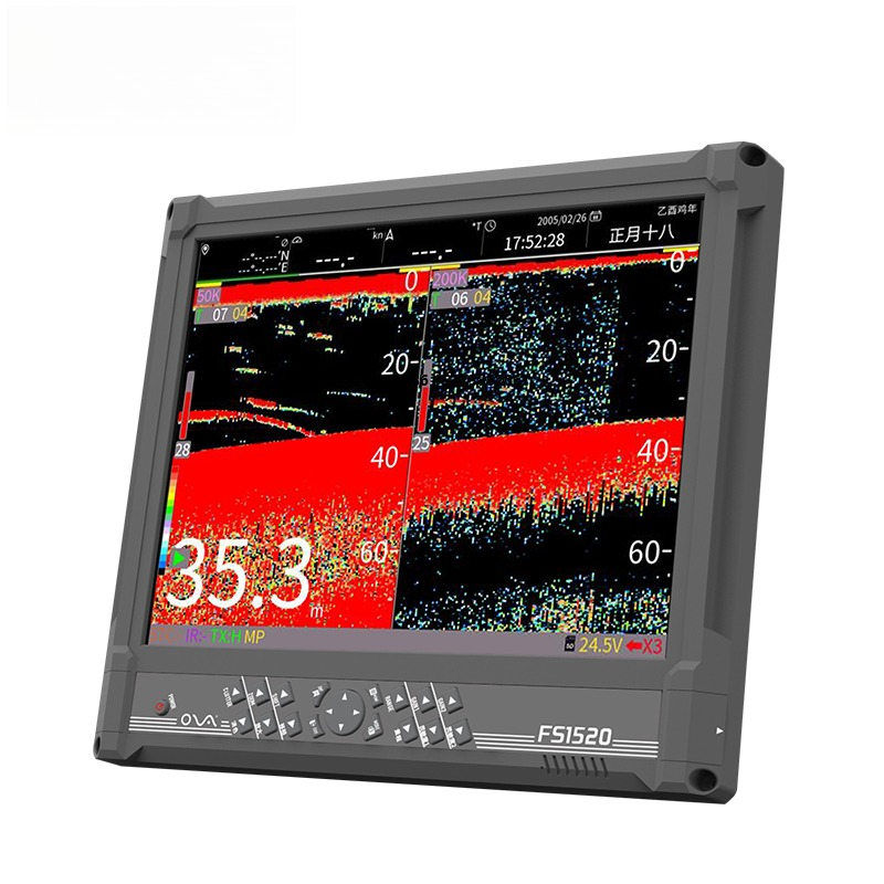 Fishing Boat Depth Finder - เครื่องวัดความลึกทางทะเล 1000 เมตร สำหรับค้นหาปลา ใช้สำหรับการตกปลาและสำหรับเรือ