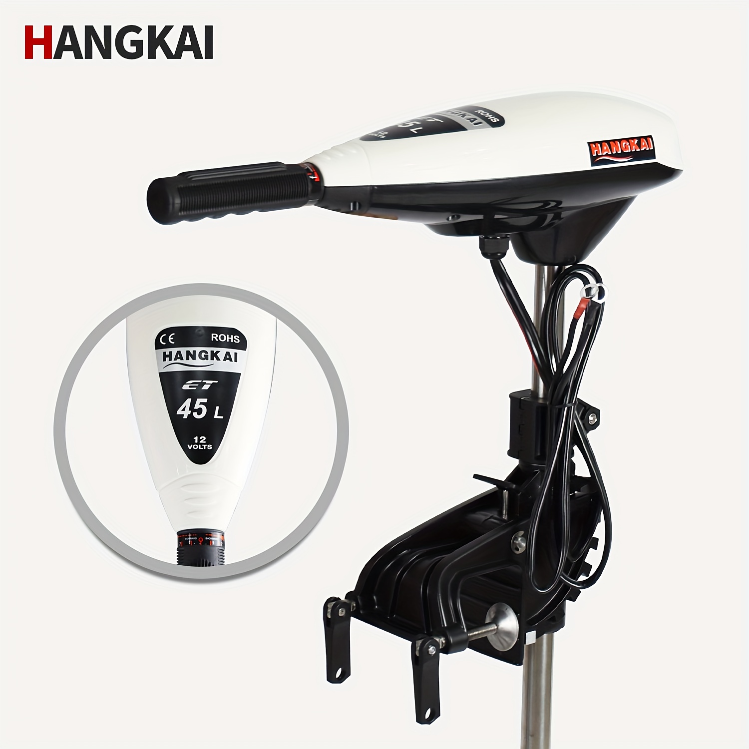 Fishing Boat Outboard Motor - มอเตอร์ทรอลลิ่งไฟฟ้า KOETSU HANGKAI 55/65 ปอนด์ แรงขับ