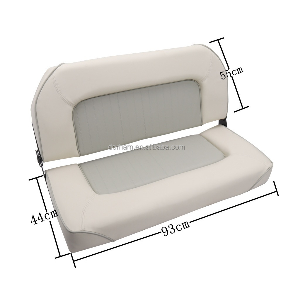Fishing Boat Trailer - เบาะนั่งเรือแบบพับได้สองที่นั่ง พนักพิงต่ำ เบาะหนาแน่นสูง เก้าอี้เรือพับได้ ที่นั่งสั่งทำพิเศษสำหรับเรือยอชท์ เรือประมง