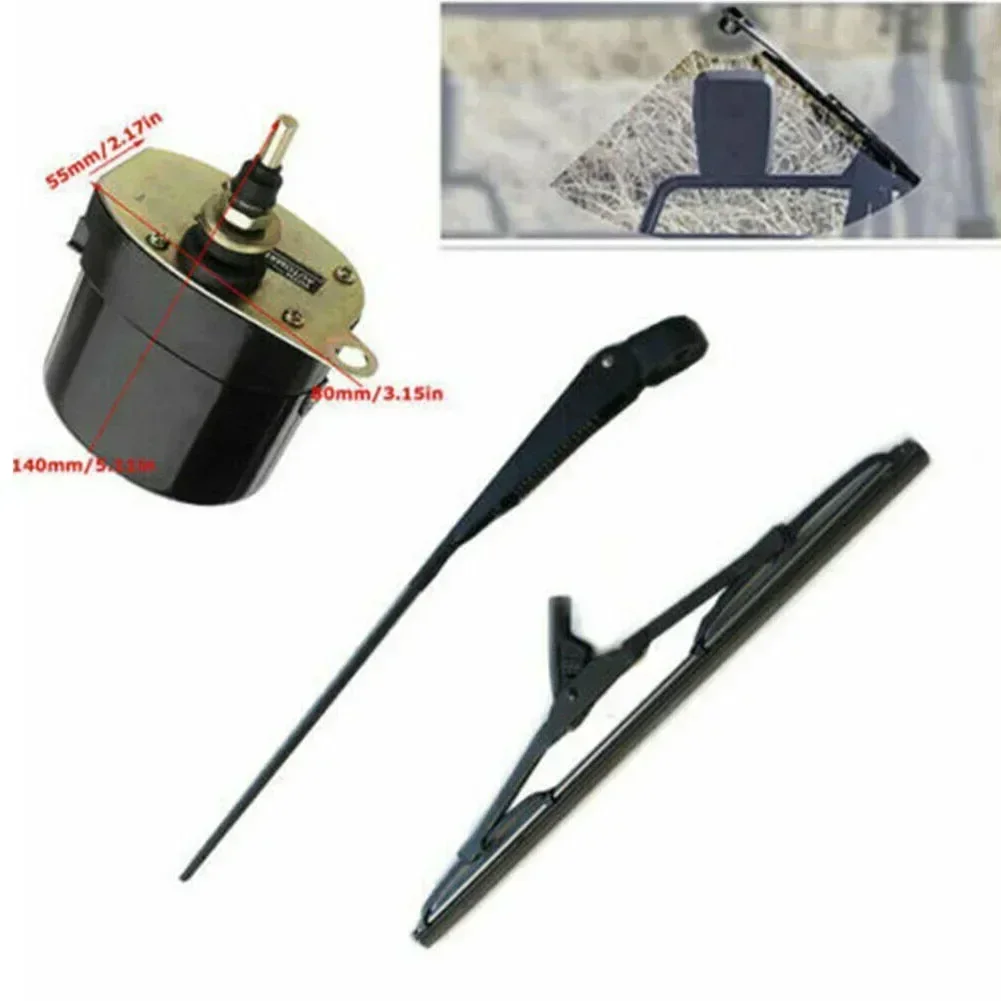 Fishing Boat Trolling Motor - ใหม่ 12V ใบปัดน้ําฝนมอเตอร์ใบมีดสําหรับเรือตกปลาและ RVs สําหรับรถจี๊ปรถแทรกเตอร์ Caravan-ATV-UTV