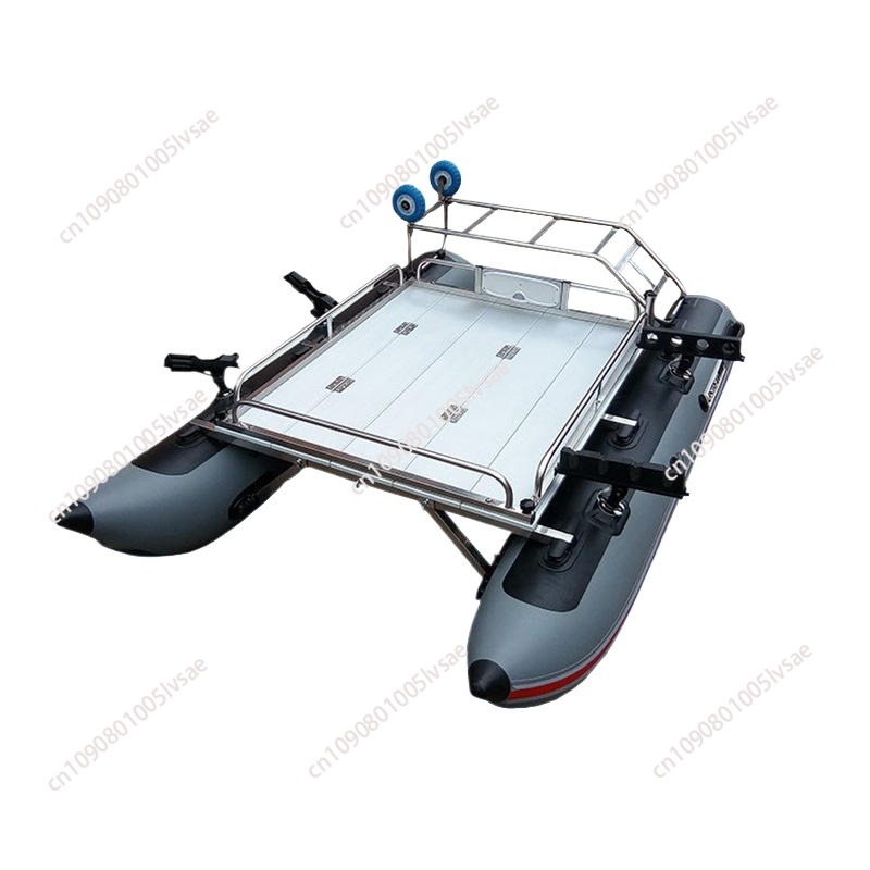 Fishing Boat Aluminum - เรืออลูมิเนียมพื้น PVC แบบเป่าลม 1/2/4 ที่นั่ง เรือตกปลาขนาดเล็ก