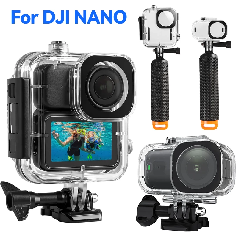 Fishing Boat Cover - เคสป้องกันสำหรับดำน้ำใต้น้ำสำหรับกล้อง DJI Osmo Nano อุปกรณ์เสริมสำหรับดำน้ำตื้น เล่นเซิร์ฟ