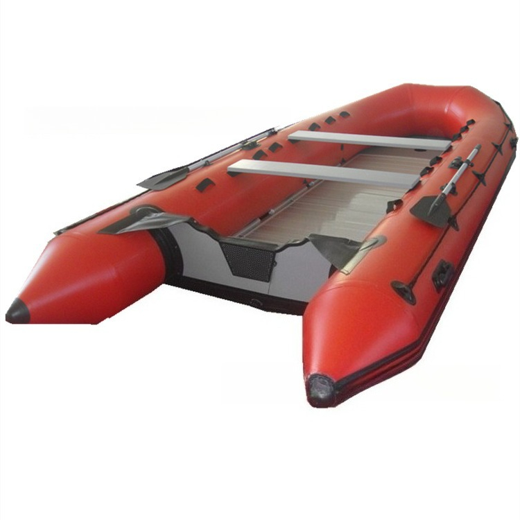 Fishing Boat Aluminum - เรือยางอลูมิเนียมอัลลอยด์แบบเป่าลมขนาด 4.5 ม. เรือยางสำหรับกีฬา เรือยางสำหรับจู่โจม เรือตกปลา