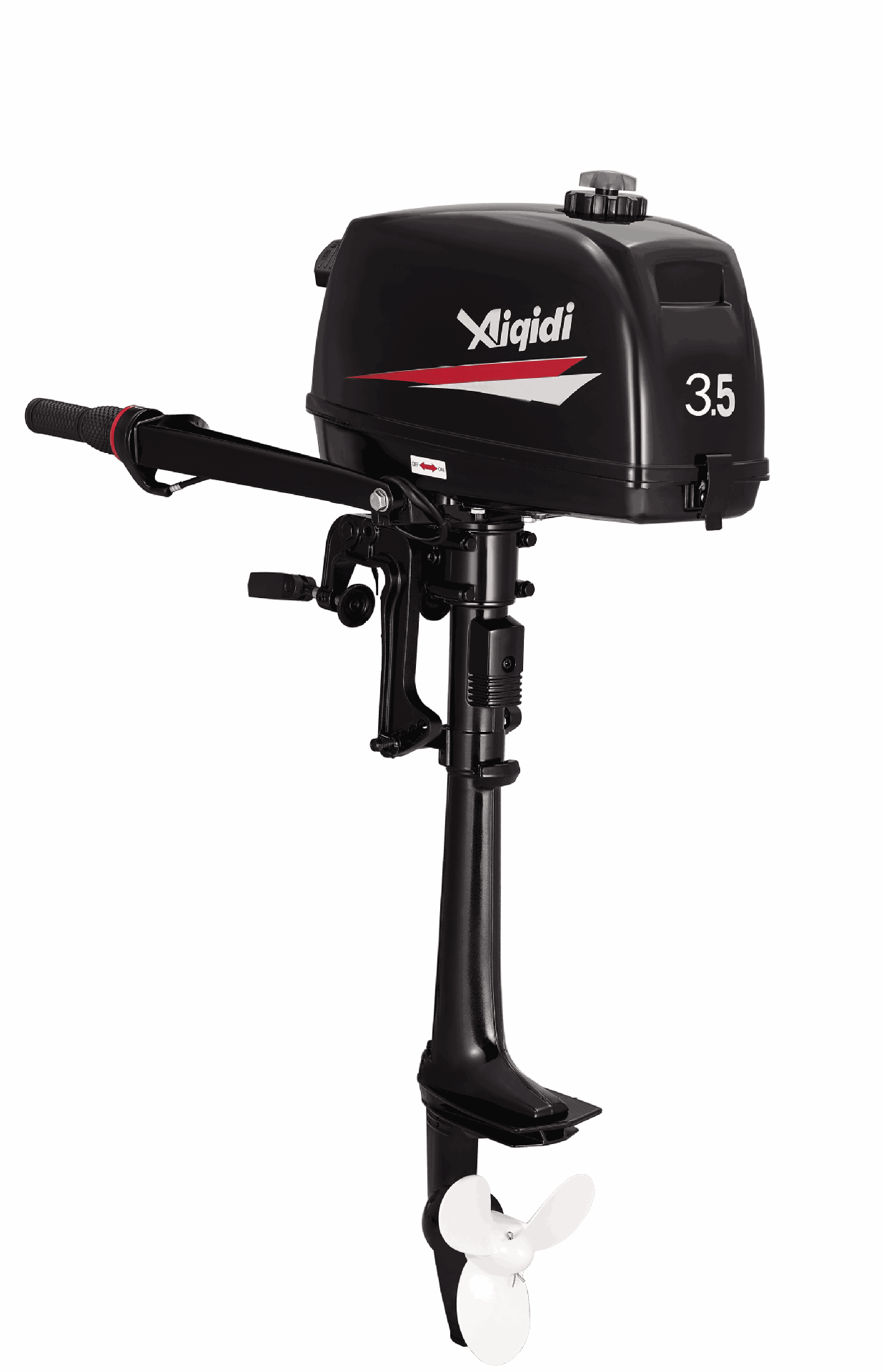 Fishing Boat Outboard Motor - เครื่องยนต์เรือยนต์นอกบอร์ด Aiqidi 2 จังหวะ 3.5 แรงม้า