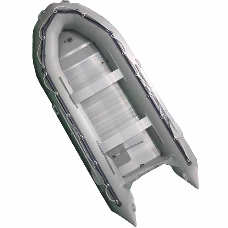 Fishing Boat Outboard Motor - เรือยางเป่าลมสำหรับตกปลา กู้ภัย และครอบครัว พร้อมพื้นอลูมิเนียมและมอเตอร์ติดท้าย ราคาโรงงาน