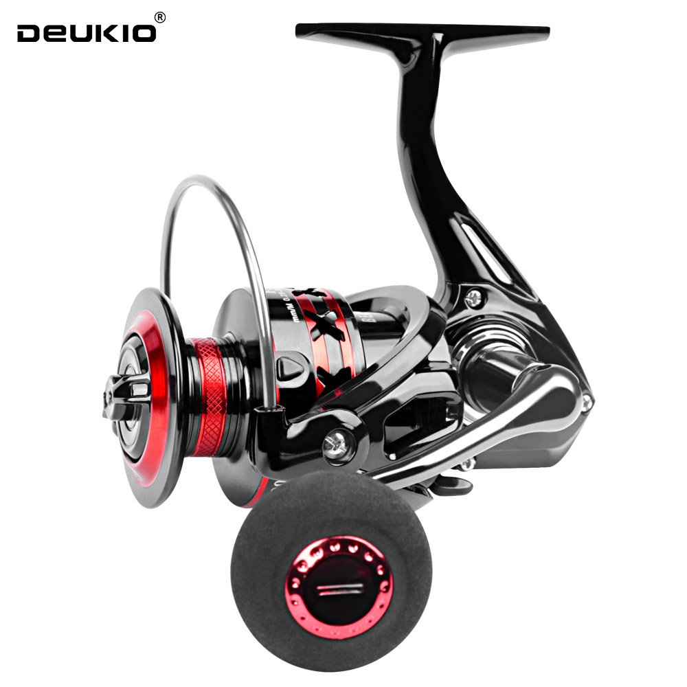 Fishing Boat Steering Wheel - DEUKIO ทนทานแบริ่งบอล 12KG ลากสูงสุด SPINNING Reel