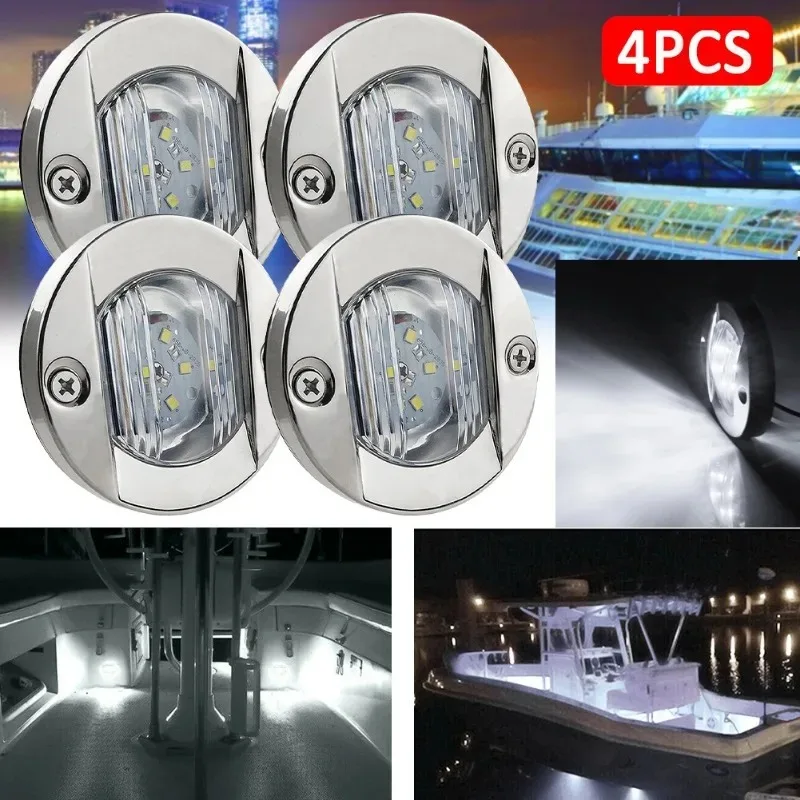 Fishing Boat Navigation Light - ไฟส่องสว่างสำหรับเรือยอชท์ เรือประมง 12V/24V ไฟนำทางสำหรับเรือเดินทะเล ไฟส่องสว่างบนดาดฟ้าเรือ 4