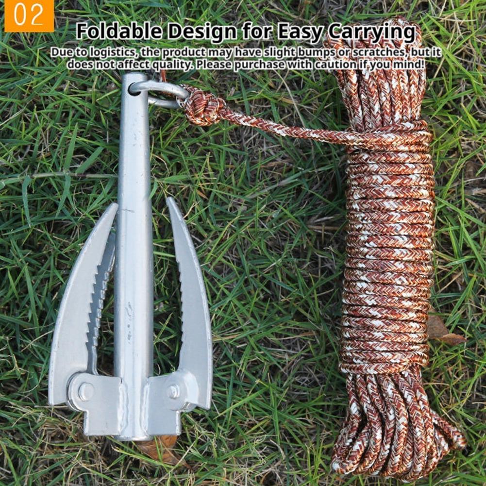 ตะขอเกี่ยวสำหรับกิจกรรมกลางแจ้ - Fishing Boat Anchor บทวิจารณ์และราคา