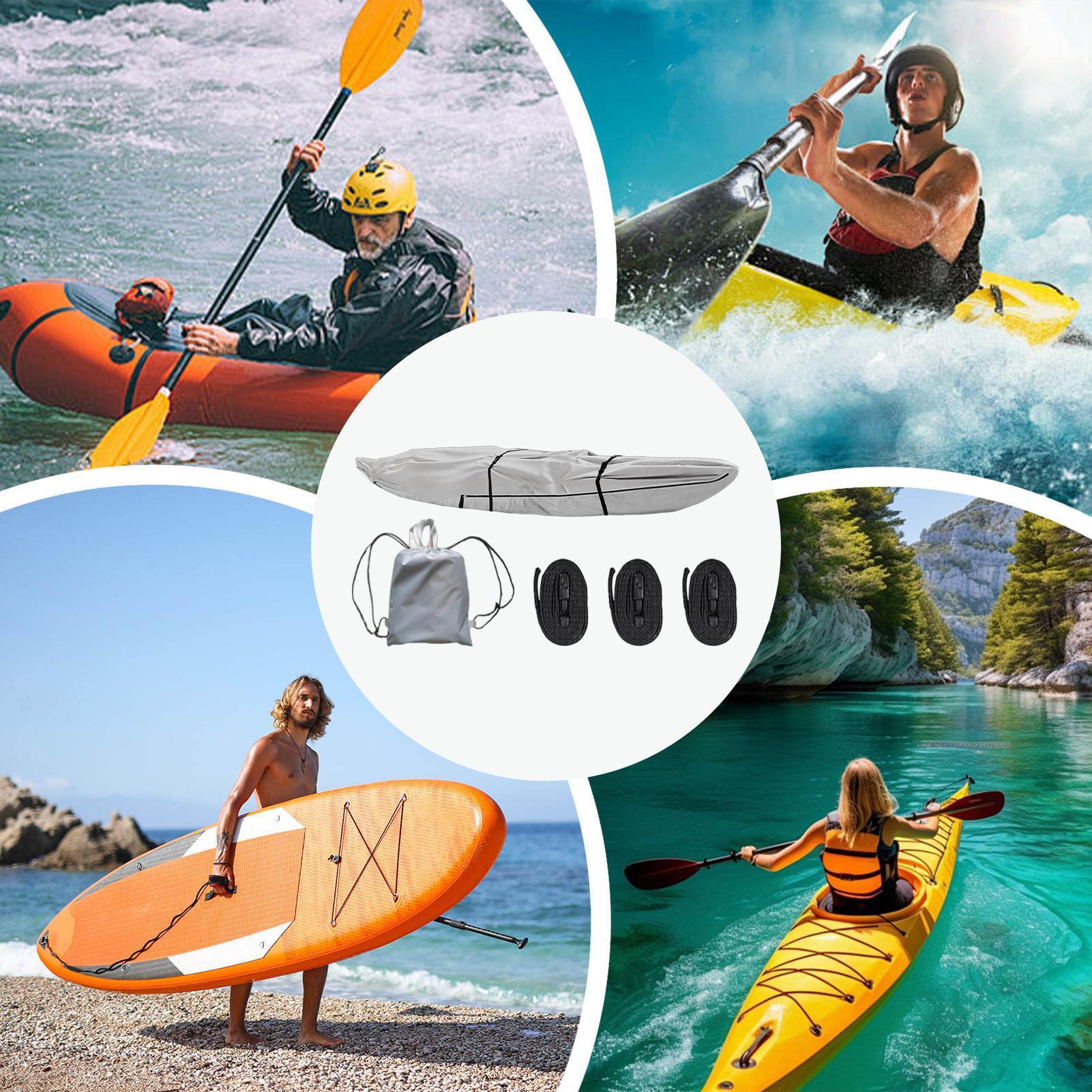 ผ้าคลุมเรือคายัคสำหรับจัดเก็บก - Fishing Boat Cover บทวิจารณ์และราคา
