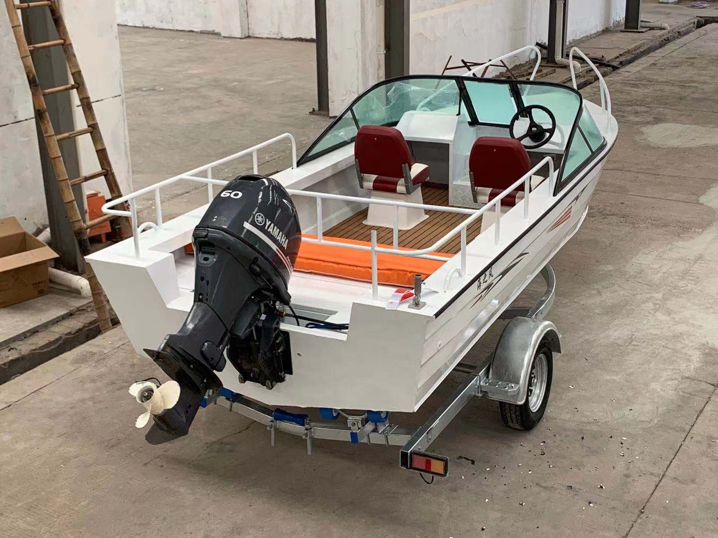 เรือประมง8ที่นั่งยาว5.28เมตรเร - Fishing Boat Aluminum บทวิจารณ์และราคา