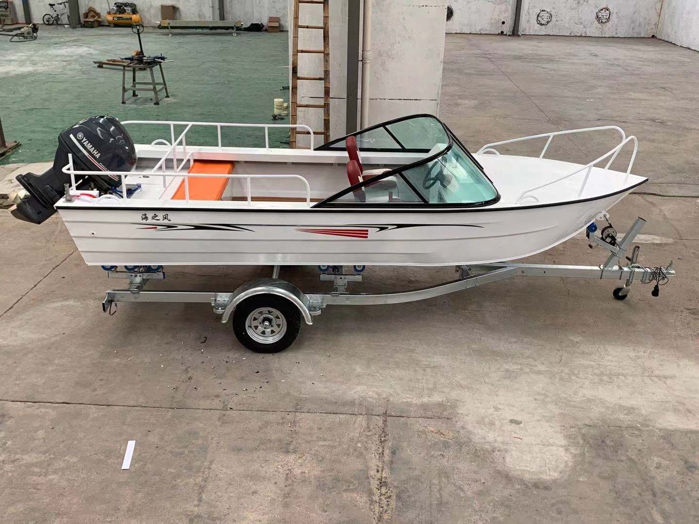 เรือประมง8ที่นั่งยาว5.28เมตรเร - Fishing Boat Aluminum บทวิจารณ์และราคา