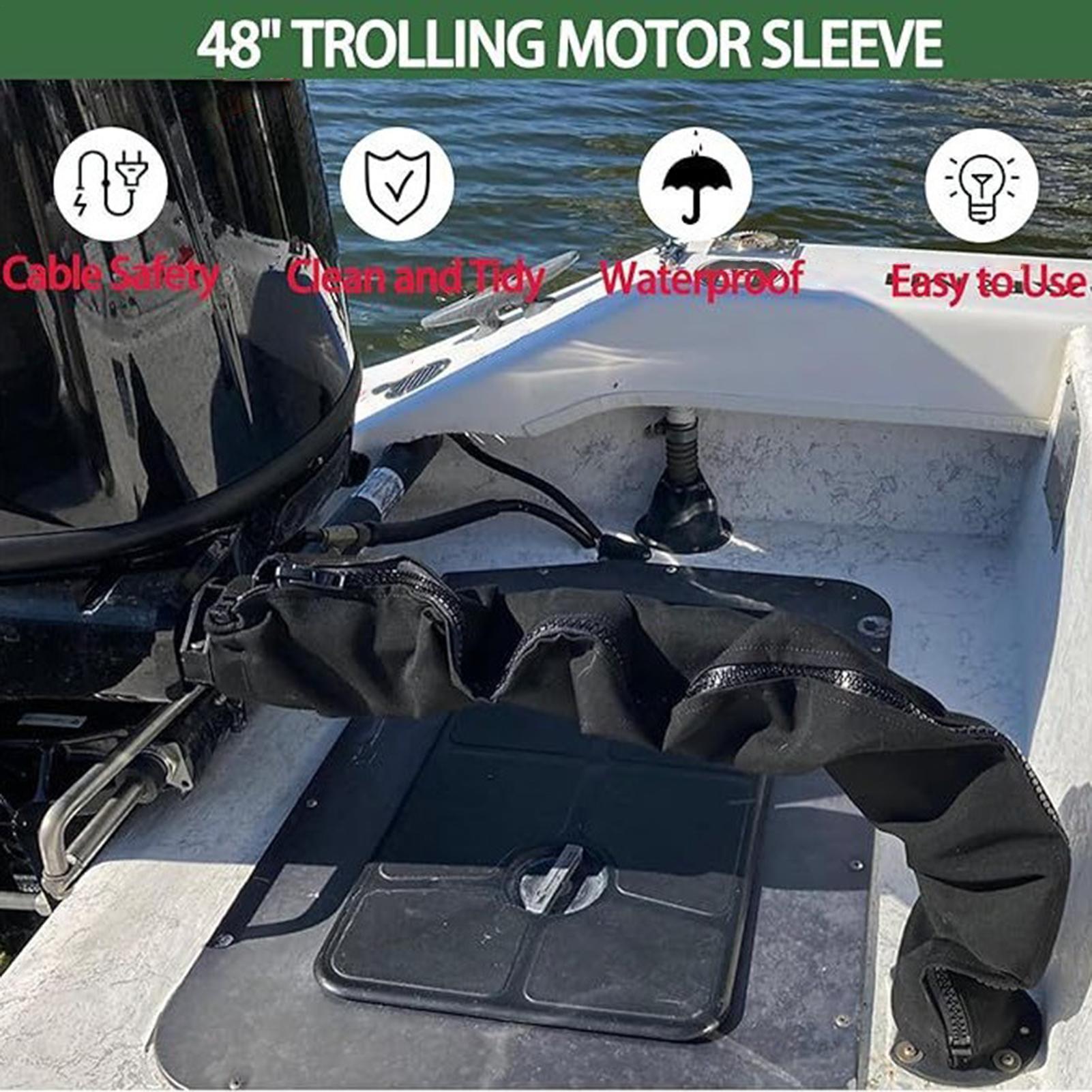 ปลอกหุ้มสายไฟสำหรับมอเตอร์เรือ - Fishing Boat Trolling Motor บทวิจารณ์และราคา