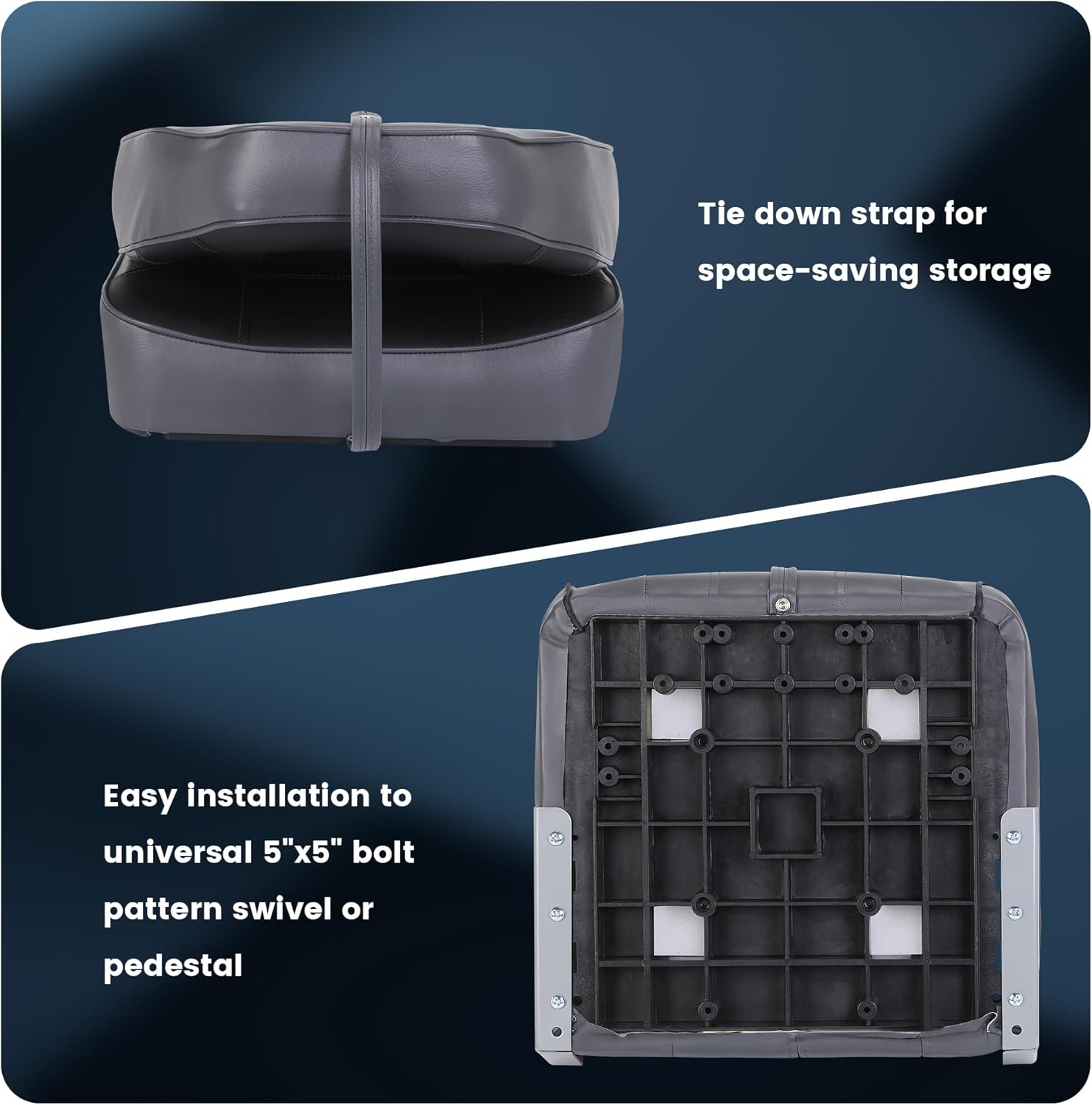 ที่นั่งเรือแบบพับได้ 2 แพ็ค, ท - Fishing Boat Seat บทวิจารณ์และราคา