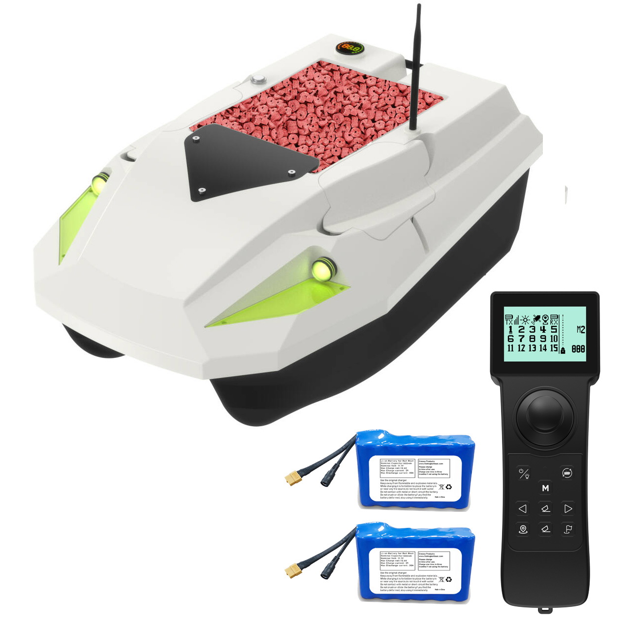 เรือตกปลา GPS RC 12V พร้อมจุดก - Fishing Boat Gps บทวิจารณ์และราคา
