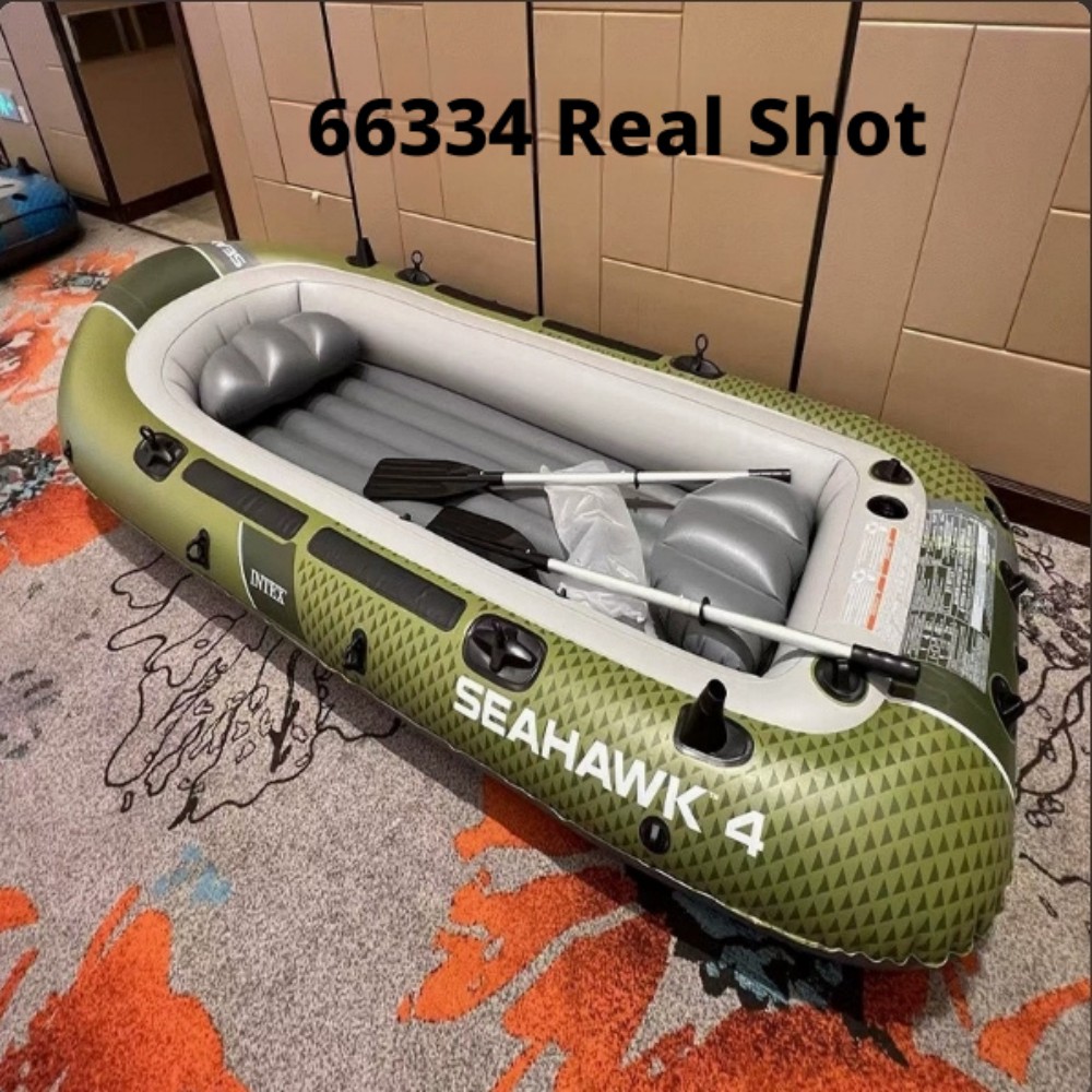 เรือคายัคแบบหนาสำหรับ 2 คน 4 ค - Fishing Boat Inflatable บทวิจารณ์และราคา