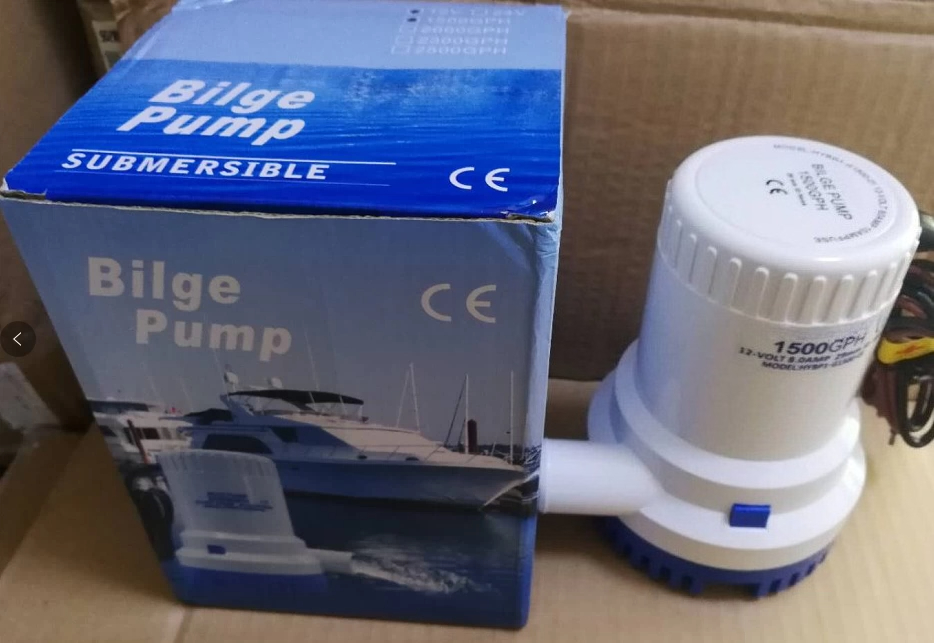 ปั๊มน้ำท้องเรือแบบจุ่มอัตโนมัต - Fishing Boat Bilge Pump บทวิจารณ์และราคา