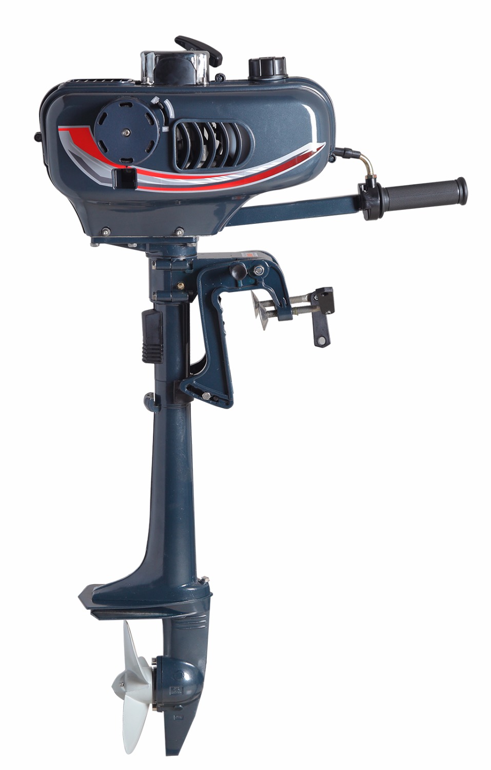 คุณภาพดี Hangkai 2 จังหวะ 3.5H - Fishing Boat Outboard Motor บทวิจารณ์และราคา