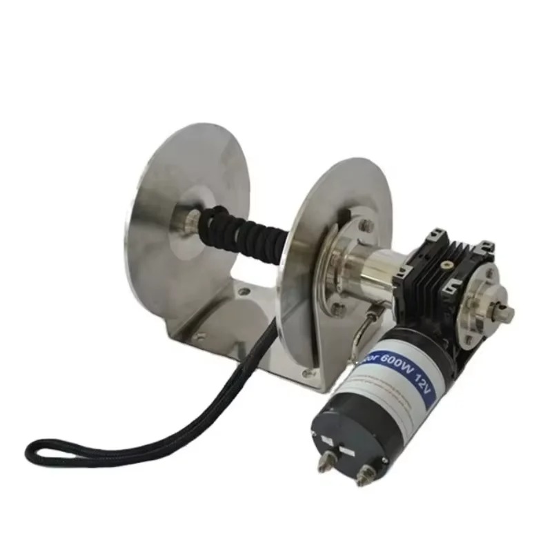 เครื่องกว้านสมอไฟฟ้า, 600W 12V - Fishing Boat Anchor Winch บทวิจารณ์และราคา