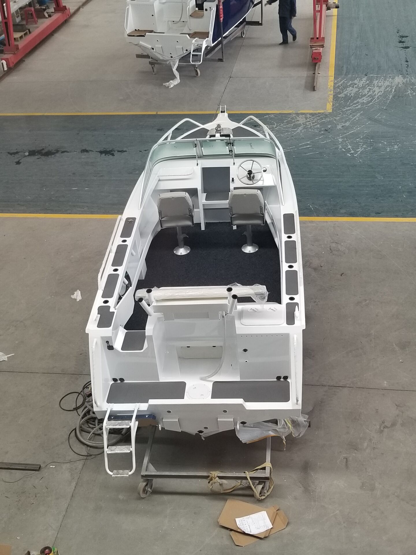 เรือตกปลาอลูมิเนียม 5.5 เมตร เ - Fishing Boat Aluminum บทวิจารณ์และราคา