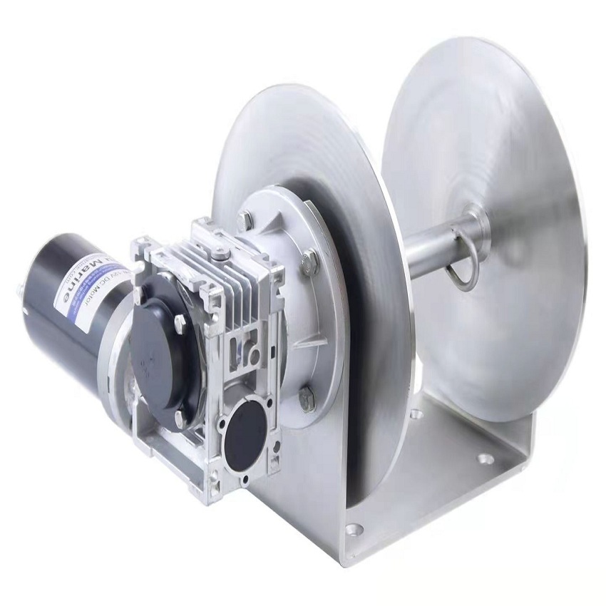 กว้านสมอเรือ 12V 1000W 316 สแต - Fishing Boat Anchor Winch บทวิจารณ์และราคา