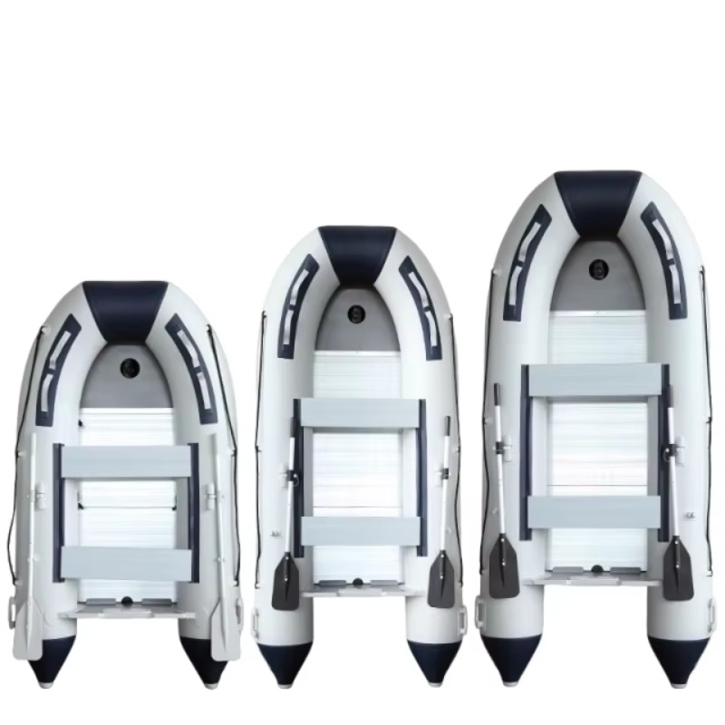 เรืออลูมิเนียมพื้นแข็งแบบเป่าล - Fishing Boat Inflatable บทวิจารณ์และราคา