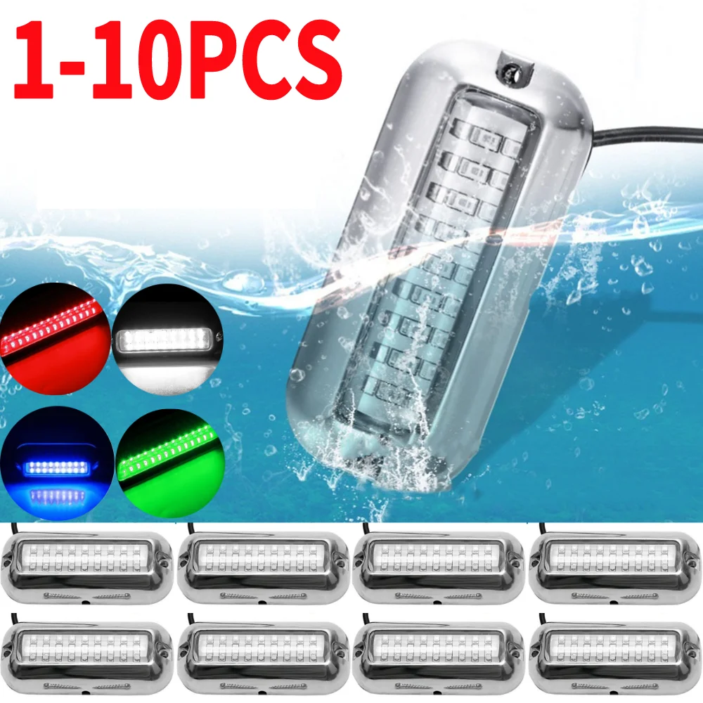 27LED เรือสปีดโบ๊ทสแตนเลสสตีลไ - Fishing Boat Navigation Light บทวิจารณ์และราคา