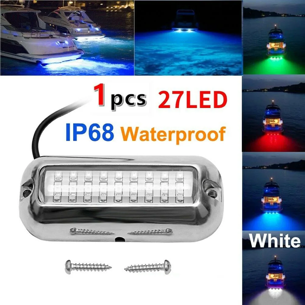 27LED เรือสปีดโบ๊ทสแตนเลสสตีลไ - Fishing Boat Navigation Light บทวิจารณ์และราคา